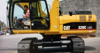 Cat 320C met Olivier telescoopchassis