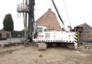 De Coster Dominique met Olivier boorgereedschap op Fundex F2200