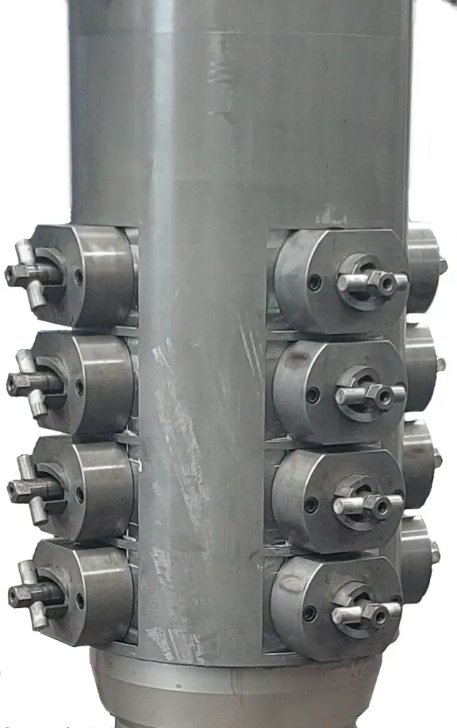 Mechanical Olivier auto coupling with operating levers